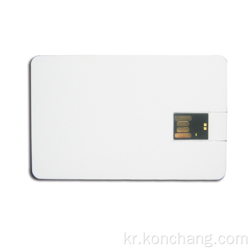 새로운 신용 카드 USB 플래시 드라이브